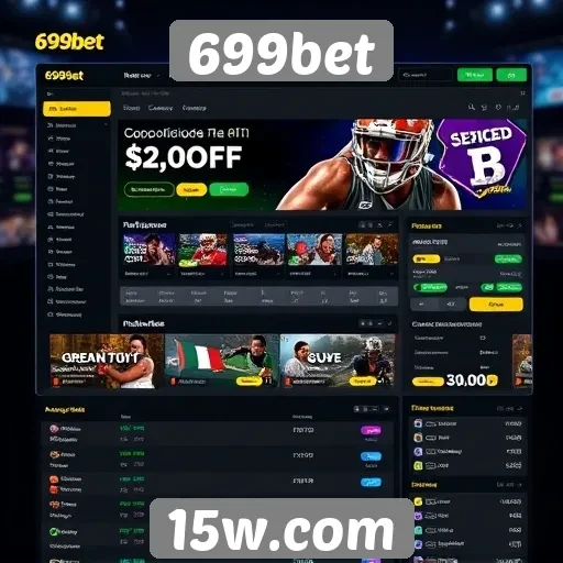 Interface intuitiva do 699bet facilita navegação